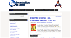Desktop Screenshot of desentupidoradeesgoto.com